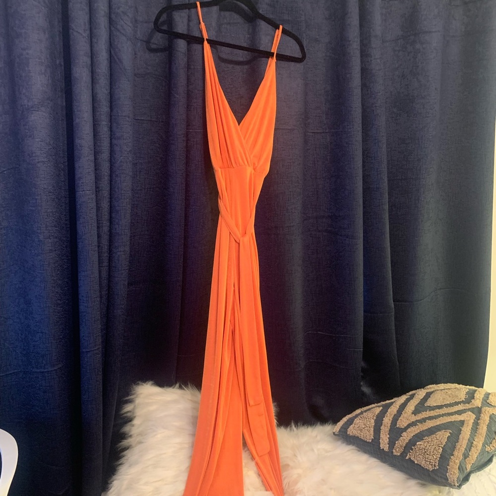Club L orange jumpsuit